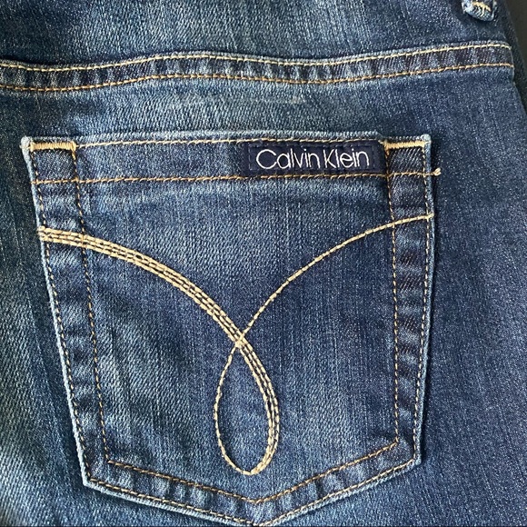 Calvin Klein jeans Ultimate Boot Cut dark Wash women’s 10/30 jeans - Picture 4 of 7